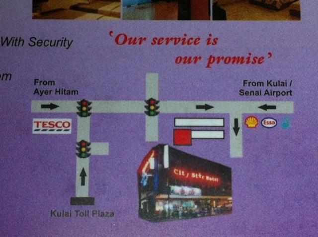 City Star Hotel Kulai Zewnętrze zdjęcie
